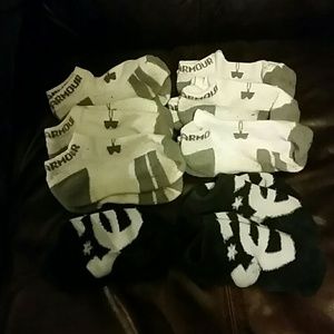 9 pr of No show socks